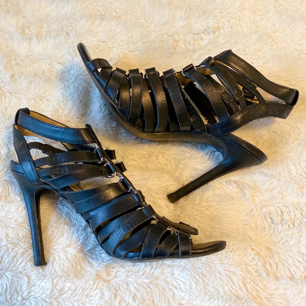 Guess Caged Heel Booties